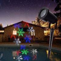   Outdoor Lawn Snowflake Light ()