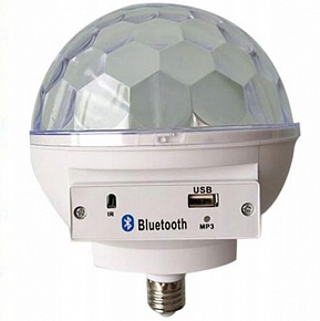     E27 Bluetooth Crystal Magic Ball, 6   