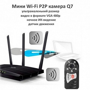  Wi-Fi  Q7 Night Vision P2P