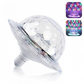      E27 LED UFO  Bluetooth Crystal Magic Ball, 6   
