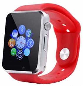   Smart Watch A1 (Silver red)