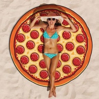 Пляжное покрывало Пицца