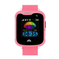 Детские часы с GPS-трекером Smart Baby Watch KT05 (розовый)
