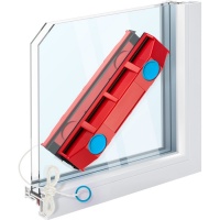 Магнитная щетка для мытья окон (для стеклопакетов)