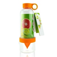 Бутылка соковыжималка Lemon Cup 0,83 л (оранжевый)