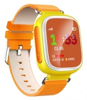Детские часы с GPS-трекером Smart Baby Watch Q60S оранжевые