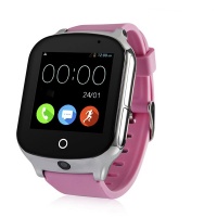 Часы с GPS-трекером Smart Baby Watch T100(Розовый)