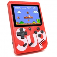 Портативная игровая консоль Sup Game Box 400 in1 Retro Game (Красный)