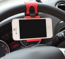 Держатель для телефона на руль Car Steering Wheel Phone Holder