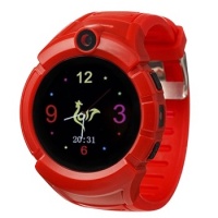  Детские часы с GPS-трекером Smart Baby Watch Q360 красный