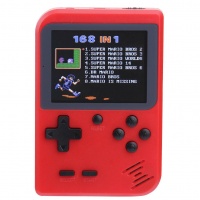 Портативная игровая консоль 8 Bit Classic, 168 Game, 2.8"TFT (Красный)