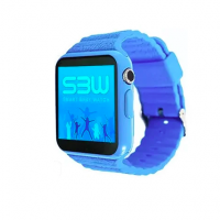 Детские часы с GPS-трекером Smart Baby Watch SBW 2 (голубой)