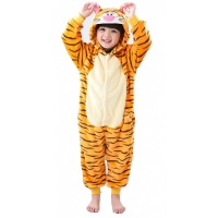 Детская пижама Кигуруми Тигра, S (100-110 см)