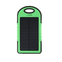 Power Bank на солнечных батареях Solar Charger 5000 МАН(зелёный)