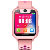 Детские GPS-часы с камерой Smart Baby Watch X (Pink)