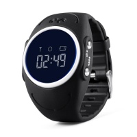 Влагозащищенные детские часы с GPS-трекером Smart Baby Watch GW300S (черный)