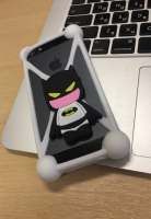 Резиновый чехол-бампер для iPhone 5/5S (Бэтмен)