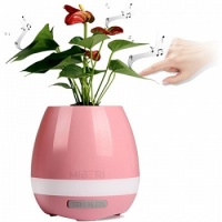 Умный музыкальный цветочный горшок с Bluetooth - Smart Music Flowerpot Розовый