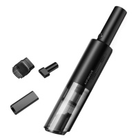 Аккумуляторный автомобильный пылесос Vacuum Cleaner (черный)