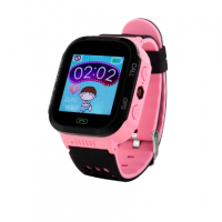 Детские часы с GPS-трекером Smart Baby Watch GW500S (Розовые)