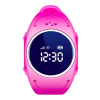 Влагозащищенные детские часы с GPS-трекером Smart Baby Watch GW300S (розовый)