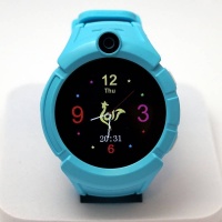  Детские часы с GPS-трекером Smart Baby Watch i8 (Голубой)