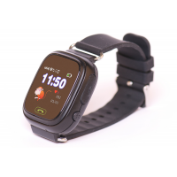 Детские часы с GPS-трекером Smart Baby Watch Q90 черные