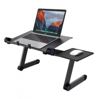 Столик трансформер для ноутбука Laptop Table T6 (с охлаждением)