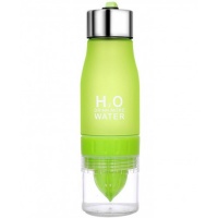 Бутылка-соковыжималка H2O Drink More Water, 650 мл (зеленый)