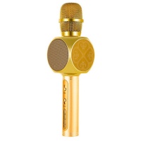 Беспроводной караоке-микрофон YS-63 (золотой)