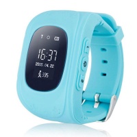 Детские часы с GPS-трекером Smart Baby Watch Q50 голубые