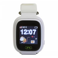 Детские часы с GPS-трекером Smart Baby Watch Q80 белые