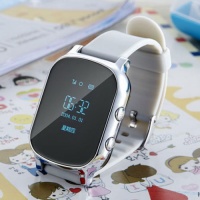 Детские часы с GPS трекером Smart Baby Watch T58 (GW700) Silver