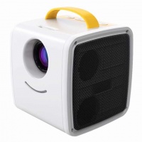 Мини-проектор куб Q2 Kids Story Projector (Желтый)