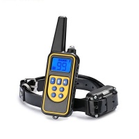 Электронный ошейник для дрессировки собак с дистанционным управлением (звук, электричество и вибрация) P880