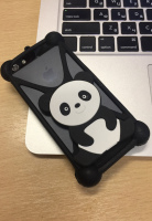Резиновый чехол-бампер для iPhone 5/5S (Панда)