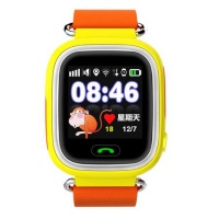 Детские часы Smart Baby Watch gw100 оранжевые с GPS трекером