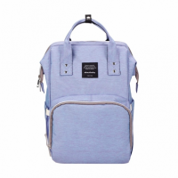 Сумка - рюкзак для мамы Baby Mo (Mummy bag) голубой