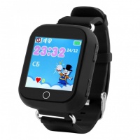 Детские часы с GPS-трекером Smart Baby Watch GW200S Black
