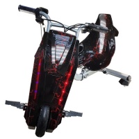 Электроскутер Дрифт Карт Drift-Trike (красная молния)
