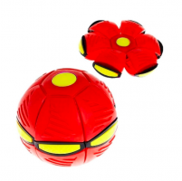 Самораскрывающийся Мяч складной трансформер летающий Flat Ball P3 Disk (Оранжевый)