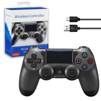 Джойстик для PlayStation Геймпад PS4 DualShock беспроводной AA (серый)