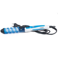 Спиральная плойка для завивки волос Professional Hair Curler NHC-5322 (голубая)