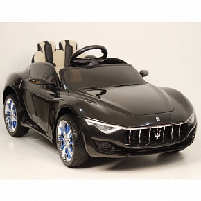 Детский электромобиль RiverToys Maserati A005AA с дистанционным управлением (Черный)