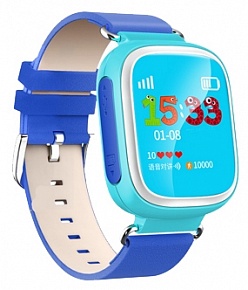 Детские часы с GPS-трекером Smart Baby Watch Q60S синие