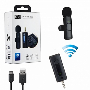      Wireless Microphone K35 (  mini jack 3.5 )