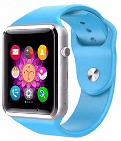 Умные часы Smart Watch A1 (Silver blue)