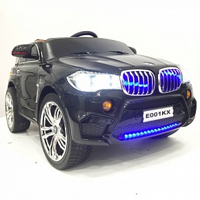 Детский электромобиль RiverToys BMW E002KX с дистанционным управлением (Черный)