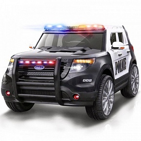 Электромобиль BARTY Ford Полиция Т111МР (Черно-белый)