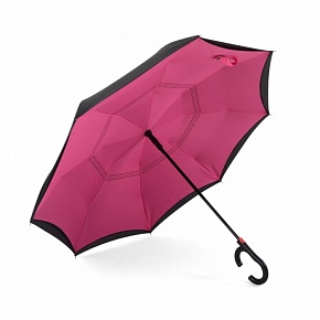 Зонт наоборот (Розовый)